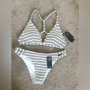 Abercrombie striped bikini!